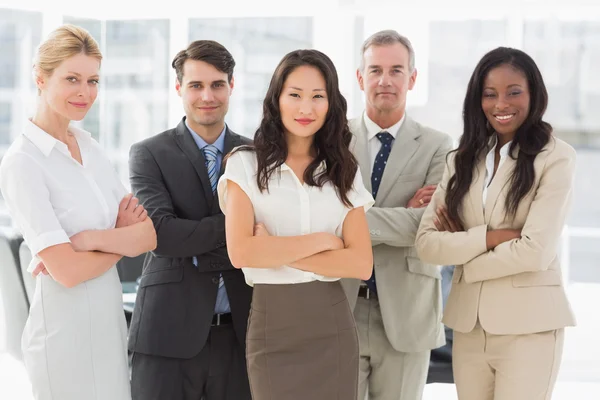 depositphotos 39187139 stock photo business team smiling at camera